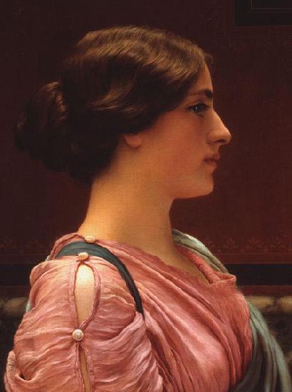 John William Godward A Classical Beauty